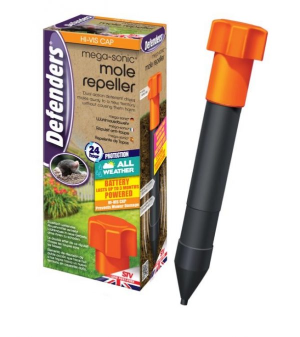 Defenders Mega Sonic Mole Repeller