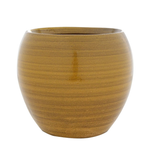 Cresta Pot Ochre Yellow
