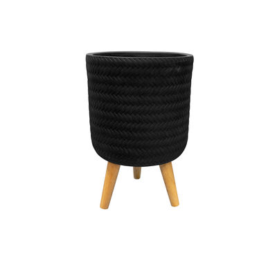 3. I4512B - Pots on legs Fenne Black